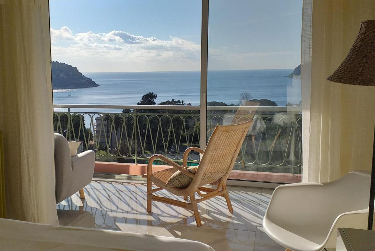 Vue Mer Exceptionnelle Entre Nice Et Monaco 빌프랑슈쉬르메르 외부 사진