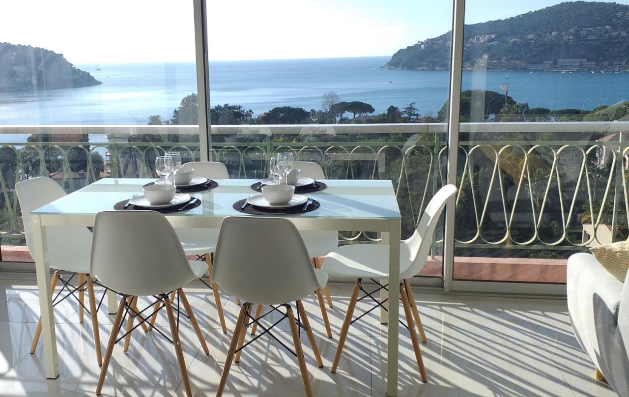 Vue Mer Exceptionnelle Entre Nice Et Monaco 빌프랑슈쉬르메르 외부 사진