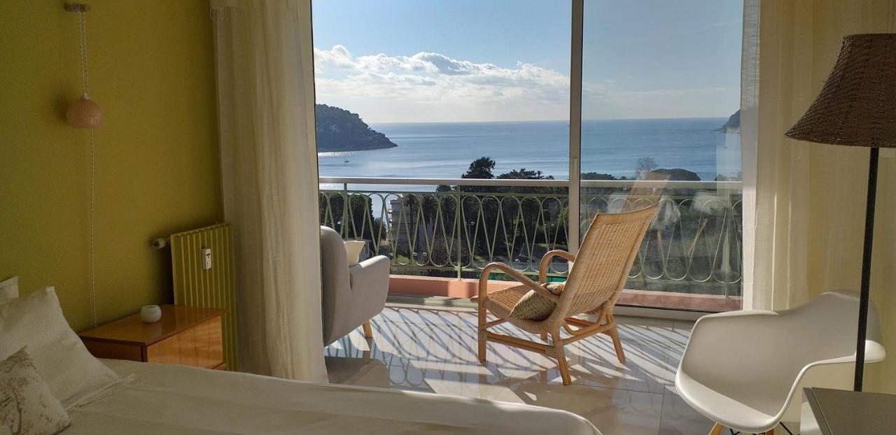 Vue Mer Exceptionnelle Entre Nice Et Monaco 빌프랑슈쉬르메르 외부 사진