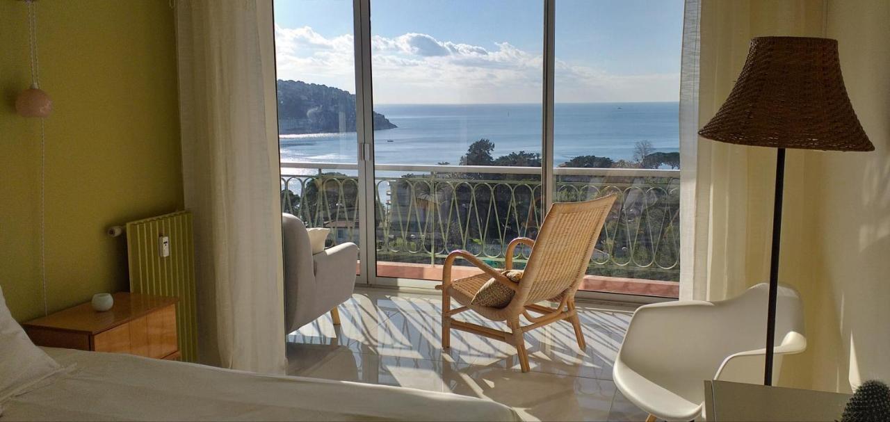 Vue Mer Exceptionnelle Entre Nice Et Monaco 빌프랑슈쉬르메르 외부 사진