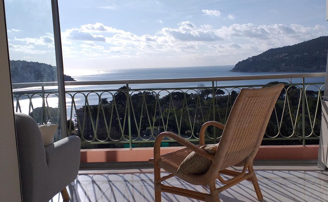 Vue Mer Exceptionnelle Entre Nice Et Monaco 빌프랑슈쉬르메르 외부 사진