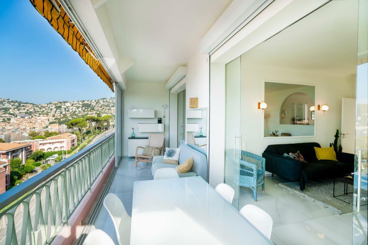 Vue Mer Exceptionnelle Entre Nice Et Monaco 빌프랑슈쉬르메르 외부 사진