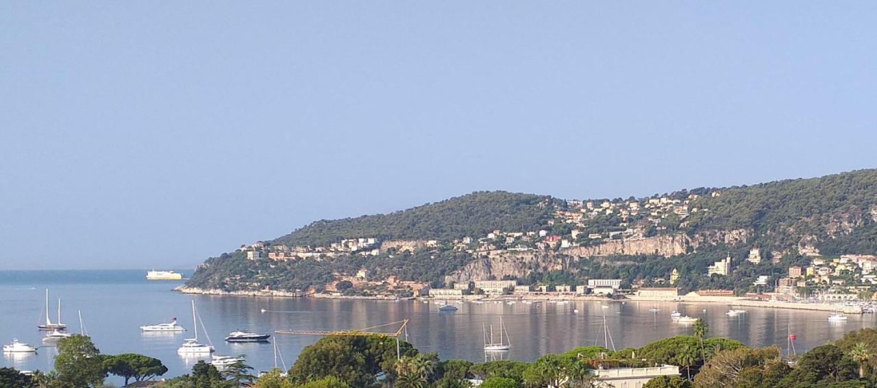 Vue Mer Exceptionnelle Entre Nice Et Monaco 빌프랑슈쉬르메르 외부 사진